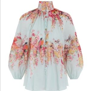 Zimmermann 2021 Mae Billow Blouse, NWOT, size 0